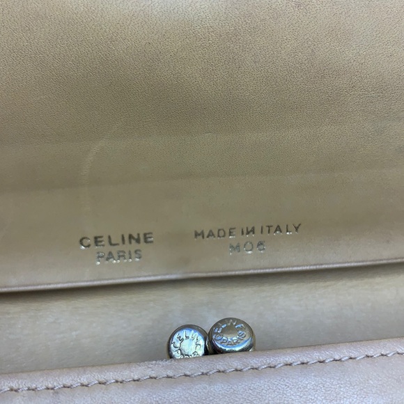 Céline Brown Coated Canvas Macadam Continental Wallet - Picture 10 of 10